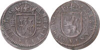 Spanien 8 Maravedis Münze, Philip III, Segovia, SS, Kupfer, KM:16 -
