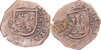 Spanien 8 Maravedis Münze, Philip III, Segovia, COB, countermarked, SS -