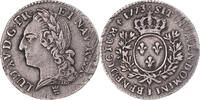 Frankreich 1/10 Ecu à la vieille tête Münze, Louis XV, Limoges, SS -