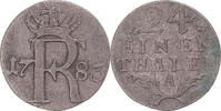 Deutsch Staaten 1/24 Thaler Münze, PRUSSIA, Friedrich II, Berlin, SS -
