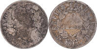Frankreich 2 Francs Münze, Napoléon I, Lyon, SGE+, Silber, KM:693.5 -