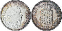 Monaco 10 Francs Münze, Rainier III, Monnaie de Paris, UNZ, Silber -