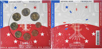 Frankreich Coffret 1c. à 2€ Monnaie de Paris, BU, STGL -