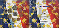 Frankreich Coffret 1c. à 2€ Monnaie de Paris, BU, STGL -