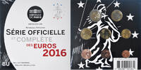 Frankreich Coffret 1c. à 2€ 2016 Monnaie de Paris Monnaie de Paris, BU, STGL