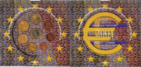 Frankreich Coffret 1c. à 2€ Monnaie de Paris, BU, STGL -