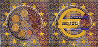 Frankreich Coffret 1c. à 2€ Monnaie de Paris, BU, STGL -