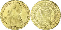 Kolumbien 8 Escudos Charles IV, Bogota, Gold, SS, Friedberg:51, KM:62.1 -
