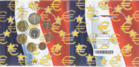 Frankreich Coffret 1c. à 2€ Monnaie de Paris, BU, STGL -