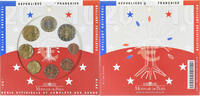 Frankreich Coffret 1c. à 2€ Monnaie de Paris, BU, STGL -