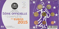 Frankreich Coffret 1c. à 2€ Monnaie de Paris, BU, STGL -
