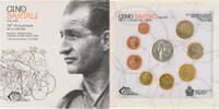 San Marino Coffret 1c. à 5€ Gino Bartali, Rome, FDC, STGL -