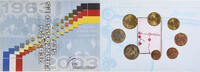 Frankreich Coffret 1c. à 2€ 40 ans du traité de l'Élysée, BU, STGL -