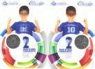 San Marino 2 Euro 10 ans de l'euro, Rome, UNC, STGL, Bi-Metallic -