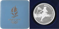 Frankreich 100 Francs Münze, 1992 Olympics, Albertville, Ice Skating -