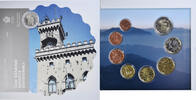 San Marino Coffret 1c. à 2€ Rome, FDC, STGL -