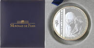 Frankreich 10 Euro Mère Teresa, Monnaie de Paris, BE, STGL, Silber -