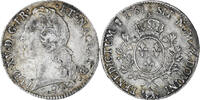 Frankreich Écu de Béarn au bandeau Louis XV, Pau, S+, Silber, KM:518 -