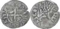 Frankreich Denier Tournois Louis VIII-IX, S+, Billon, Duplessy:188 -