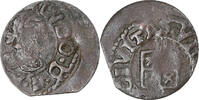 Spanien Denier Katalonien, Louis XIII, Vich, S+, Kupfer -