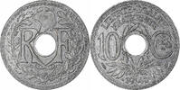 Frankreich 10 Centimes Lindauer, Paris, Type C, UNZ, Zinc, KM:896 -
