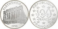 Frankreich 100 Francs / 15 Écus Parthénon, Monnaie de Paris, BE, STGL -