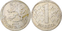 Finnland Markka Helsinki, VZ+, Silber, KM:49 -