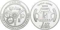 Frankreich 1 1/2 Euro Magny-Cours, Monnaie de Paris, BE, VZ+, Silber -