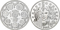 Frankreich 1 1/2 Euro Europa, Monnaie de Paris, BE, VZ+, Silber, KM:1301 -