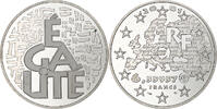 Frankreich 6.55957 Francs Egalité, Monnaie de Paris, BE, Silber, VZ+ -