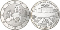 Frankreich 1 1/2 Euro Parlement européen, Monnaie de Paris, BE, VZ+ -