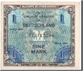 Deutschland 1 Mark Geldschein, SS -