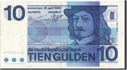 Niederlande 10 Gulden Geldschein, VZ -