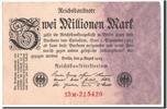 Deutschland 2 Millionen Mark Geldschein, VZ+ -