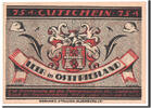 Deutschland 75 Pfennig Geldschein, Leer, UNZ-, Mehl:781.1 -