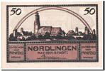 Deutschland 50 Pfennig Geldschein, Nordlingen, UNZ-, Mehl:978.14 -
