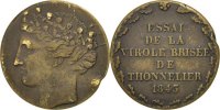 Frankreich 5 Francs Münze, Paris, SS, Bronze -