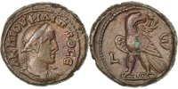 Tetradrachm Münze, Philip I, Alexandria, SS+, Billon -