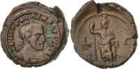 Tetradrachm Münze, Philip I, Alexandria, SS+, Billon -