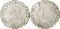 Frankreich Ecu Münze, Louis XV, Écu aux branches d'olivier, Bordeaux -