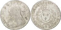 Frankreich Ecu Münze, Louis XV, Écu aux branches d'olivier, Bayonne -