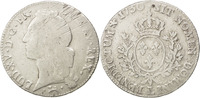 Frankreich Ecu Münze, Louis XV, Écu au bandeau, Bayonne, SGE+, Silber -