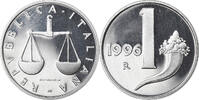 Italien Lira Münze, Rome, Proof, STGL, Aluminium, KM:91 -
