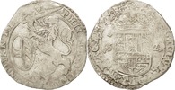 Spanische Niederlande Escalin Münze, BRABANT, Brabant, SS, Silber -
