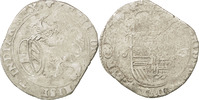 Spanische Niederlande Escalin Münze, BRABANT, Brabant, SGE+, Silber -