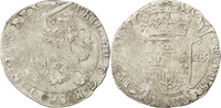 Spanische Niederlande Escalin Münze, BRABANT, Brabant, S+, Silber -