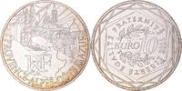 Frankreich 10 Euro Paris, Provence Alpes Côte d'Azur, VZ+, Silber -