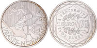 Frankreich 10 Euro Basse Normandie, Paris, UNZ, Silber, KM:1647 -