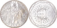 Frankreich 10 Euro Hercule, Monnaie de Paris, UNZ, Silber, Gadoury:EU516 -