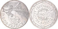 Frankreich 10 Euro Ile de France, Paris, UNZ, Silber, KM:1739 -